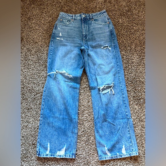 Garage Street Wide Leg Jeans - Picture 1 of 3